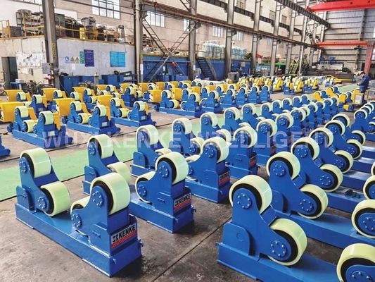 Αυτορυθμιζόμενος Περιστροφικός Συγκολλητής με Εύρος Ταχύτητας 100-1000mm/min, Ικανότητα Φόρτωσης 40t και Ταχύτητα Κυλίνδρων 6-60m/h