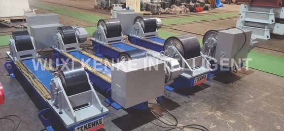 Rotator συγκόλλησης 40 τόνου συμβατικός PU μηχανών σταθερός μπουλόνι τύπος δεξαμενών συγκόλλησης κυλίνδρων