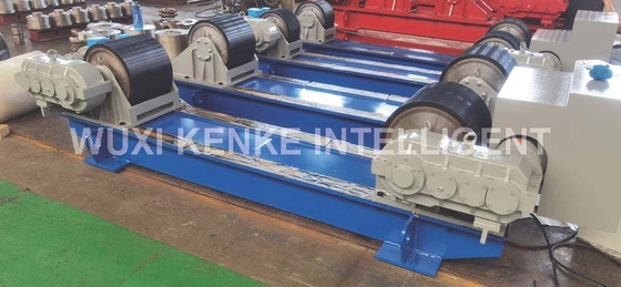Rotator συγκόλλησης 40 τόνου συμβατικός PU μηχανών σταθερός μπουλόνι τύπος δεξαμενών συγκόλλησης κυλίνδρων
