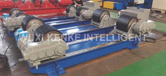 Rotator συγκόλλησης 40 τόνου συμβατικός PU μηχανών σταθερός μπουλόνι τύπος δεξαμενών συγκόλλησης κυλίνδρων
